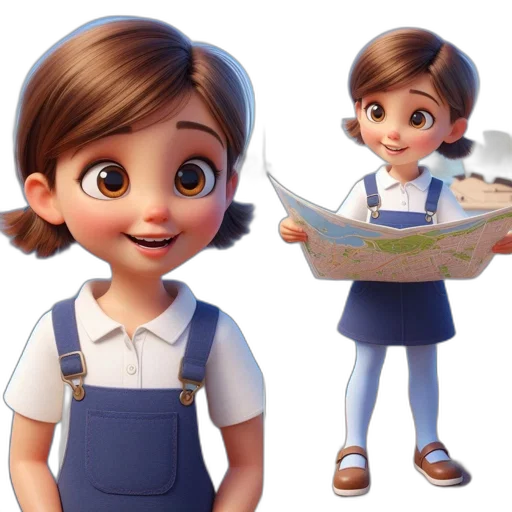 staff, 3d render, cartoon, concept art transparent PNG cut-out
