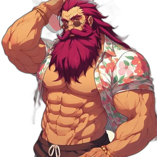 animal, anime, vaporwave, concept art transparent PNG cut-out