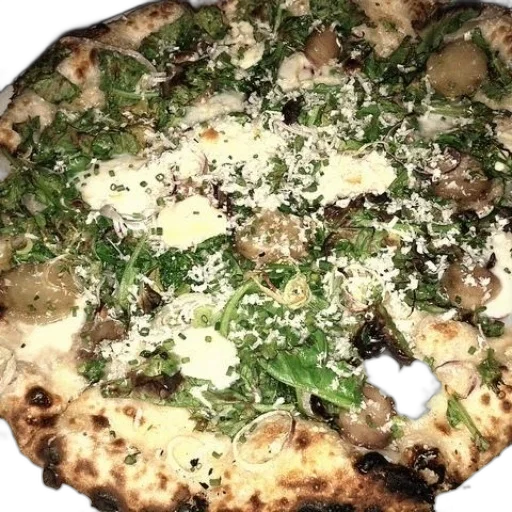food, pizza, green, toppings transparent PNG cut-out