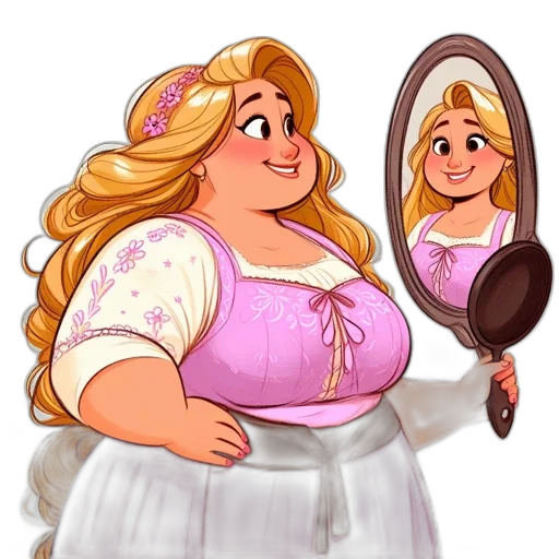 dress, staff, crown, concept art transparent PNG cut-out