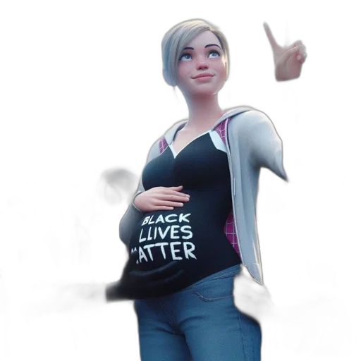 jacket, dress, concept art, 3d render transparent PNG cut-out