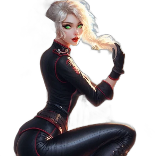 comic book art, concept art, fantasy art, cartoon transparent PNG cut-out