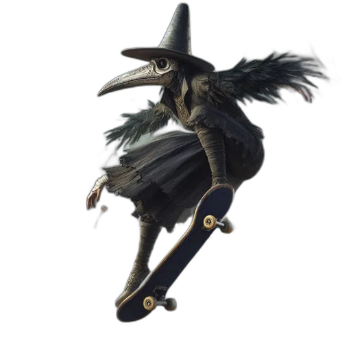 staff, hat, dragon, mask transparent PNG cut-out