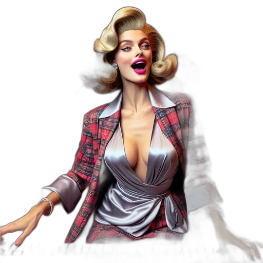 jacket, dress, comic book art, concept art transparent PNG cut-out