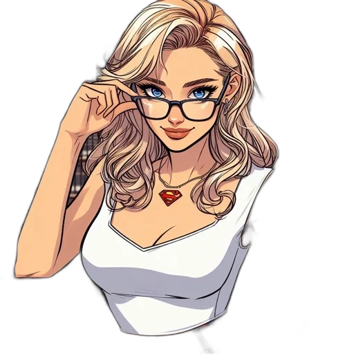 face, dress, jewelry, staff transparent PNG cut-out