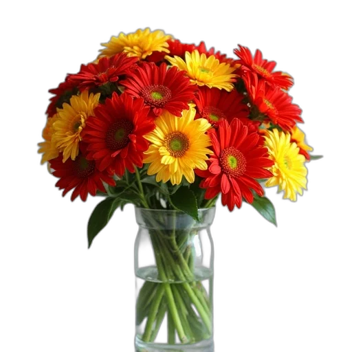 flower, crown, photorealistic, 3d render transparent PNG cut-out