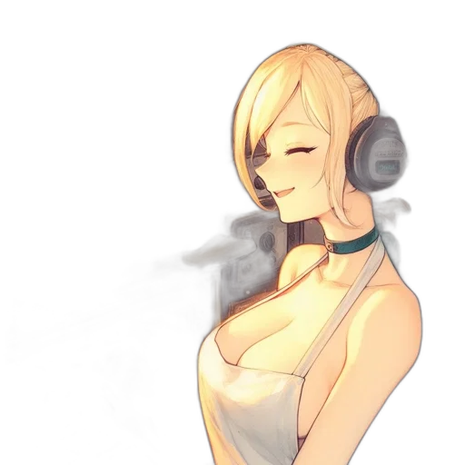 robot, dress, staff, mask transparent PNG cut-out