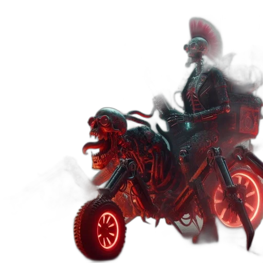 concept art, fantasy art, cyberpunk, pixel art transparent PNG cut-out
