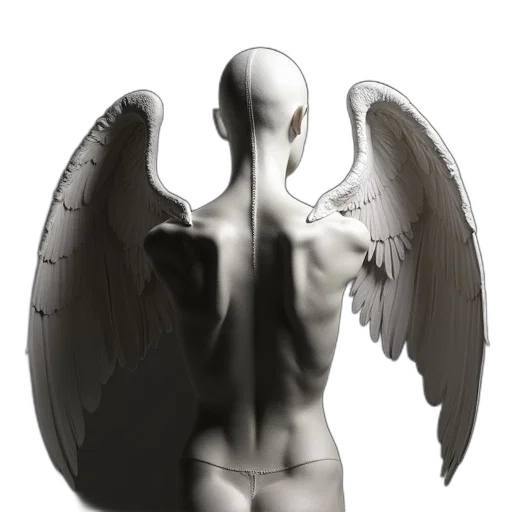 mask, robot, 3d render, concept art transparent PNG cut-out
