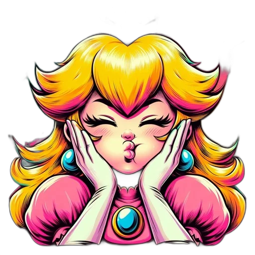 face, staff, cartoon, pixel art transparent PNG cut-out
