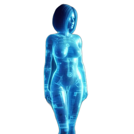 robot, dress, 3d render, concept art transparent PNG cut-out