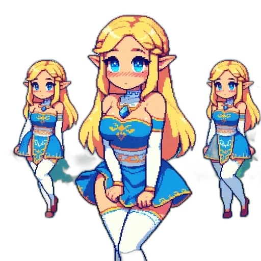 dress, crown, staff, face transparent PNG cut-out