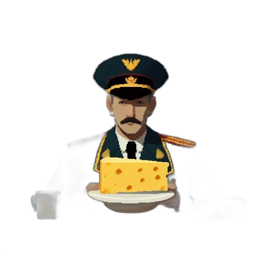 food, hat, pixel art, concept art transparent PNG cut-out