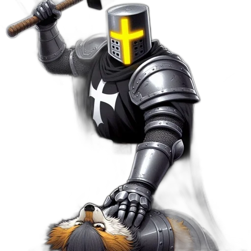 sword, robot, weapon, staff transparent PNG cut-out