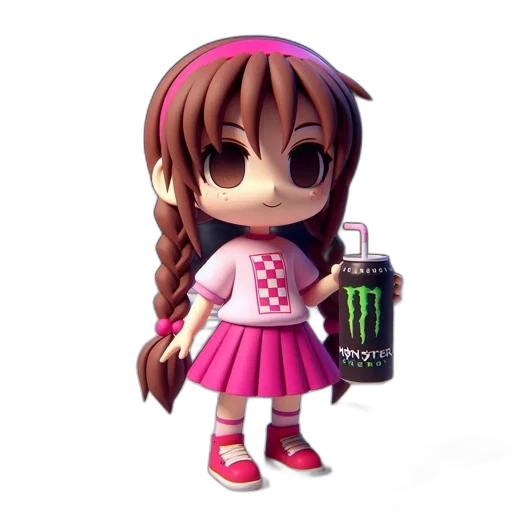 bottle, dress, creature, robot transparent PNG cut-out