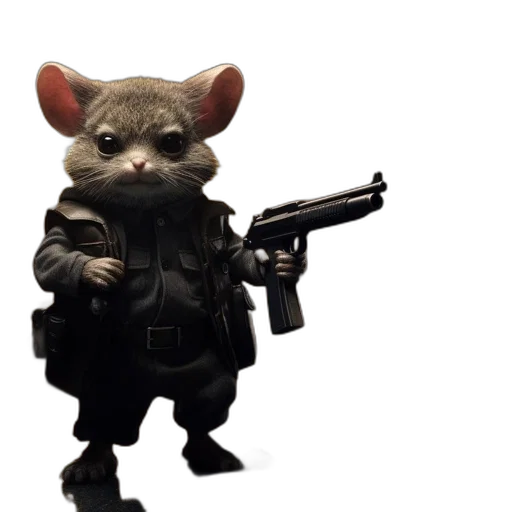 weapon, animal, jacket, concept art transparent PNG cut-out