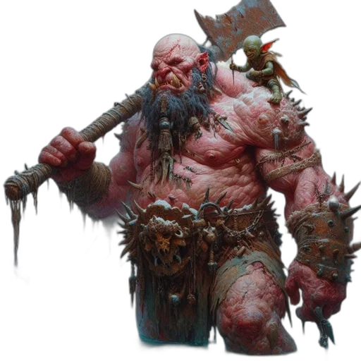 creature, staff, concept art, fantasy art transparent PNG cut-out