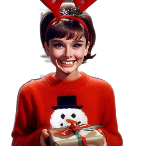 photorealistic, cartoon, festive, scene transparent PNG cut-out