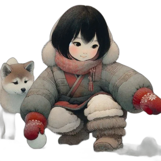 creature, animal, jacket, weapon transparent PNG cut-out