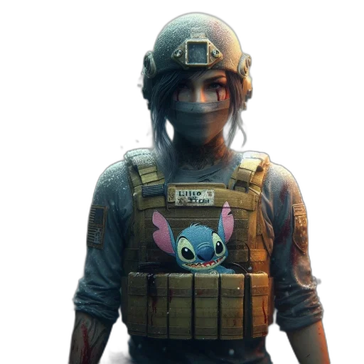 mask, weapon, face, animal transparent PNG cut-out