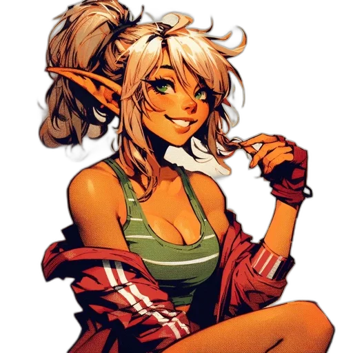 staff, dragon, comic book art, pixel art transparent PNG cut-out