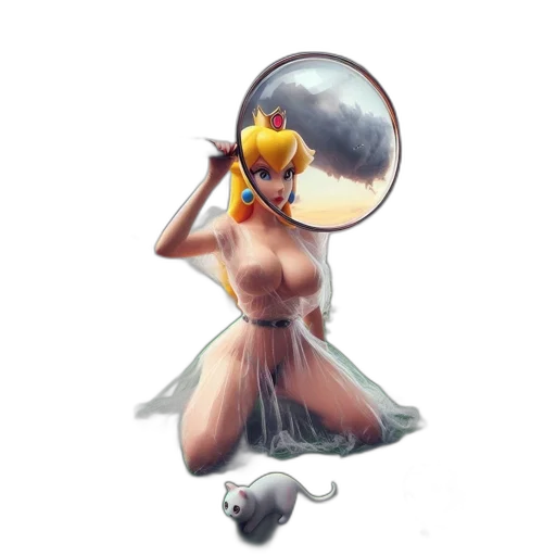 dress, mask, hat, jewelry transparent PNG cut-out