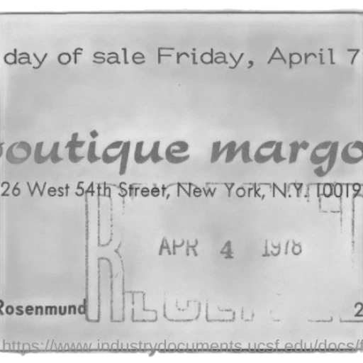 receipt, boutique, margot, located transparent PNG cut-out