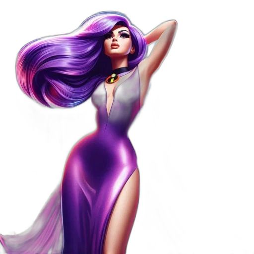 dress, hair, concept art, fantasy art transparent PNG cut-out