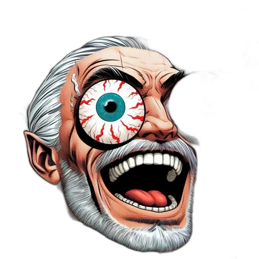 face, mask, creature, animal transparent PNG cut-out