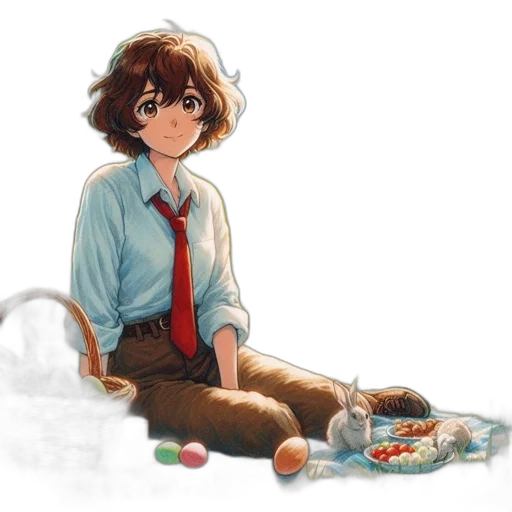 food, staff, watercolor, anime transparent PNG cut-out
