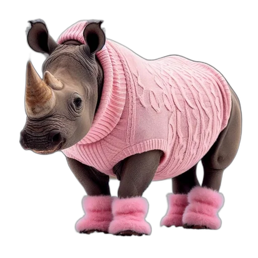 animal, creature, jacket, dress transparent PNG cut-out