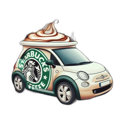 car, hat, food, staff transparent PNG cut-out