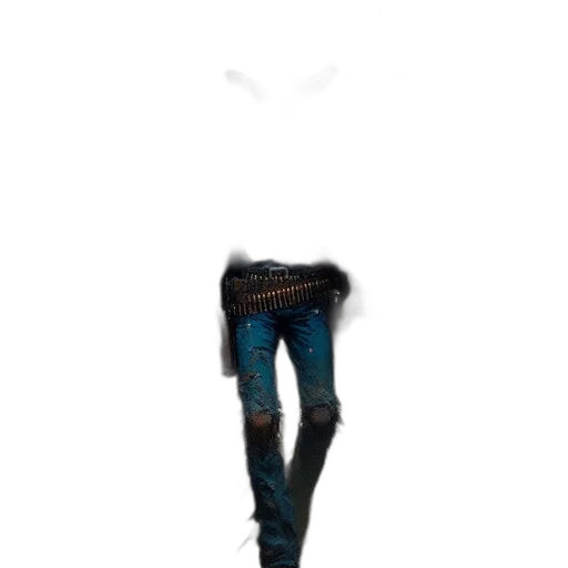 jacket, shoes, robot, hair transparent PNG cut-out
