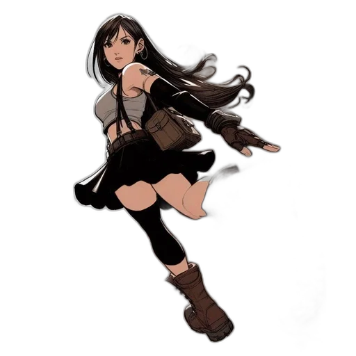 dress, staff, weapon, concept art transparent PNG cut-out