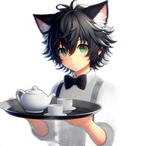 staff, food, hat, pixel art transparent PNG cut-out