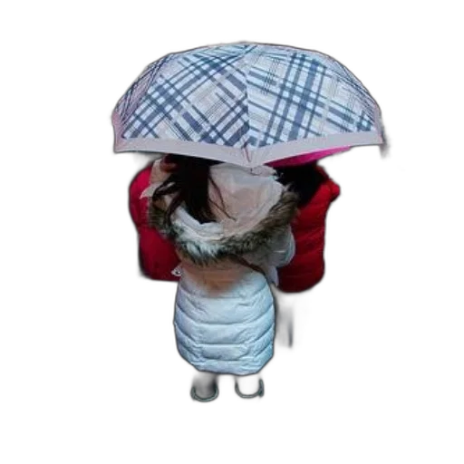 umbrella, hat, jacket, dress transparent PNG cut-out