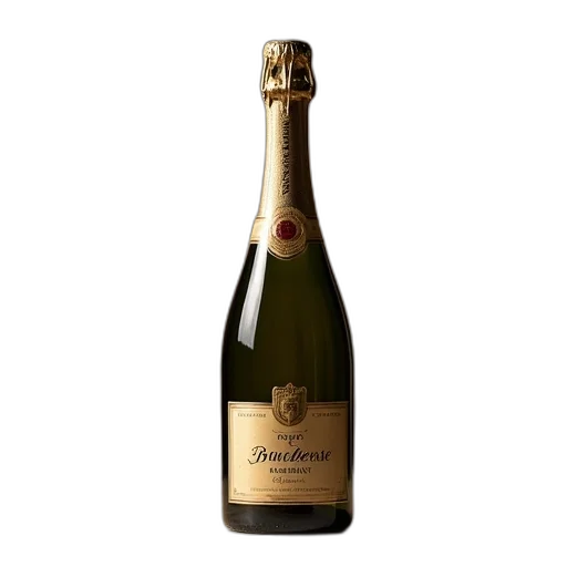 bottle, champagne, brusbiense, traditional transparent PNG cut-out