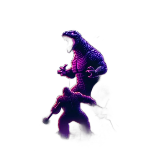 creature, dragon, animal, robot transparent PNG cut-out