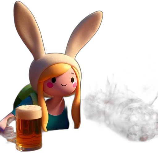 concept art, 3d render, fantasy art, pixel art transparent PNG cut-out