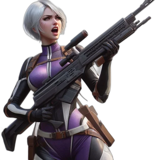 weapon, staff, jacket, concept art transparent PNG cut-out