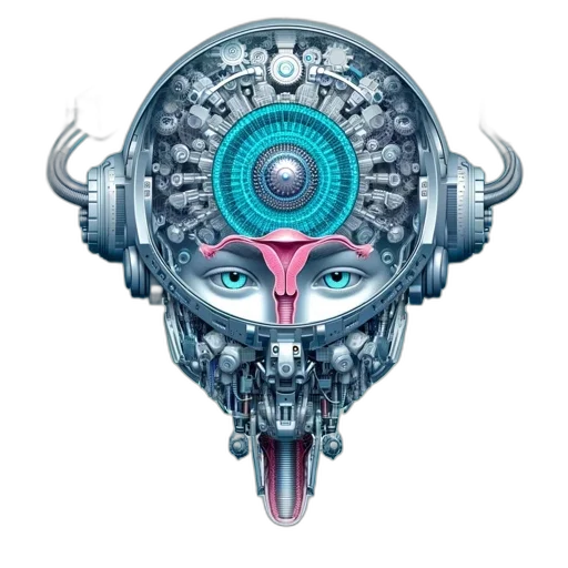 robot, mask, face, jewelry transparent PNG cut-out