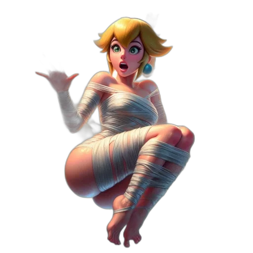 dress, concept art, 3d render, fantasy art transparent PNG cut-out