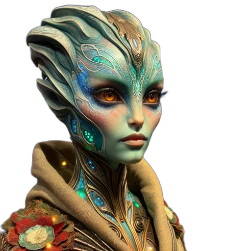 face, staff, fantasy art, concept art transparent PNG cut-out