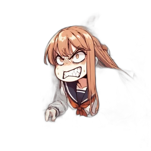 creature, mask, face, weapon transparent PNG cut-out