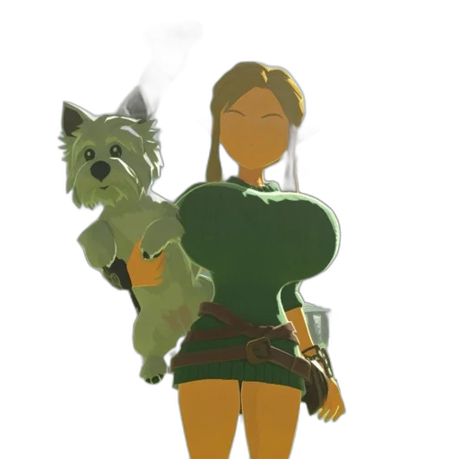 staff, animal, concept art, pixel art transparent PNG cut-out