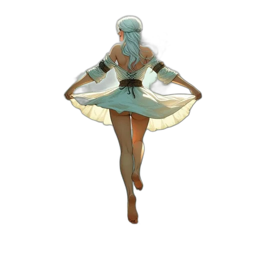 dress, staff, weapon, sword transparent PNG cut-out