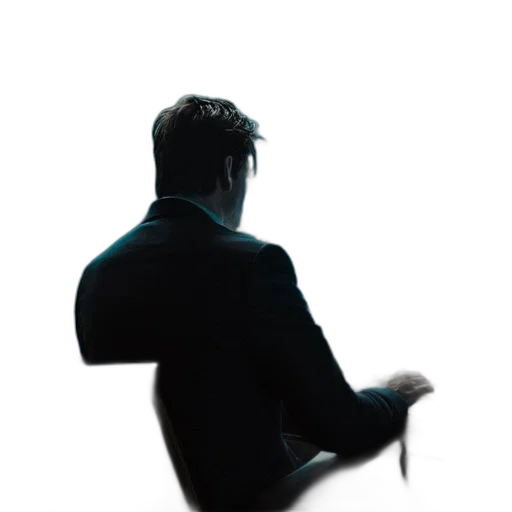 jacket, staff, robot, face transparent PNG cut-out