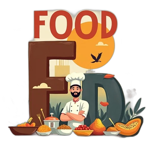 food, pixel art, concept art, 3d render transparent PNG cut-out