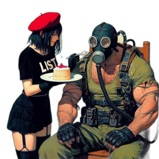 mask, food, dress, weapon transparent PNG cut-out