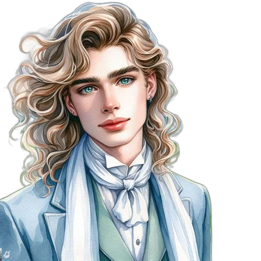 photorealistic, fantasy art, oil painting, watercolor transparent PNG cut-out